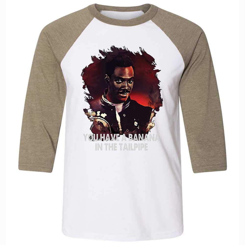 Banana In The Tailpipe - White/Heather Olive - 4
