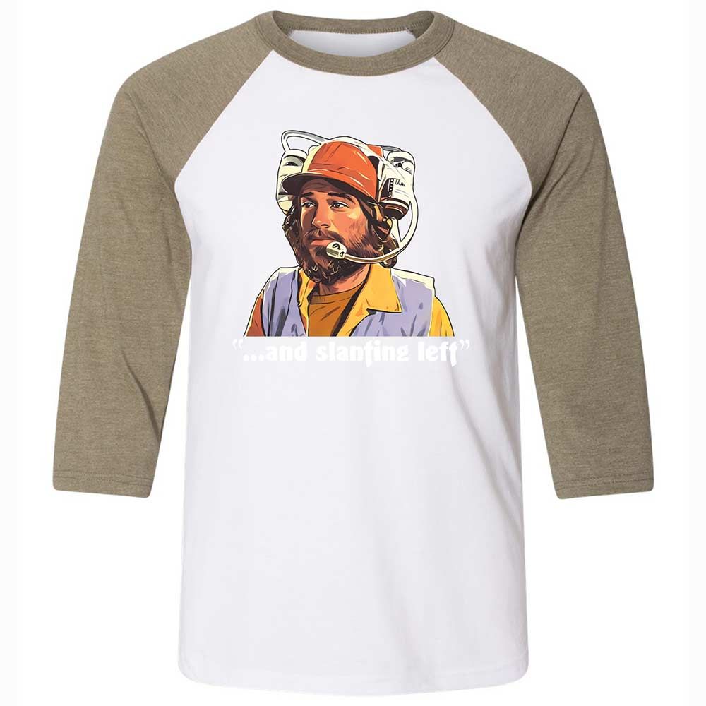 Unisex 3/4 Baseball Tee - Z16CYQY3 - White/Heather Olive - 4