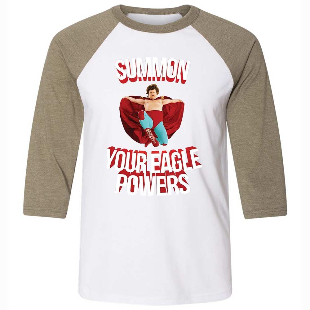 Unisex 3/4 Baseball Tee - KA9GXBJB - White/Heather Olive - 4