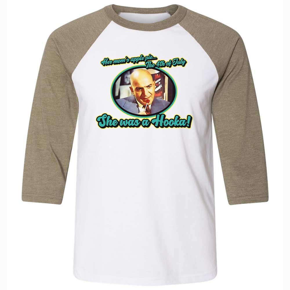 Unisex 3/4 Baseball Tee - GXDF43TR - White/Heather Olive - 4