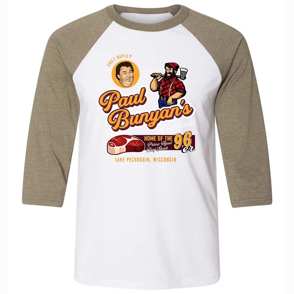 Unisex 3/4 Baseball Tee - AYGLA6T4 - White/Heather Olive - 4