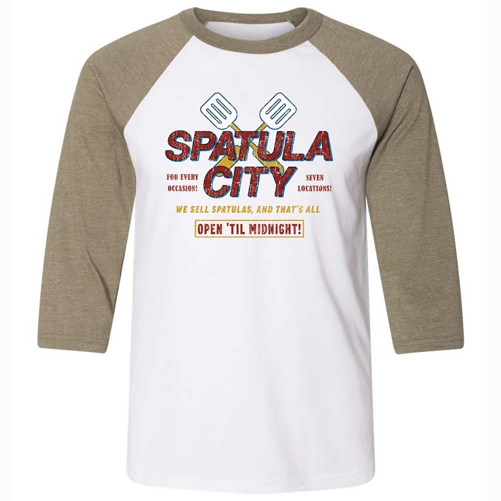 Unisex 3/4 Baseball Tee - STPL2X33 - White/Heather Olive - 4