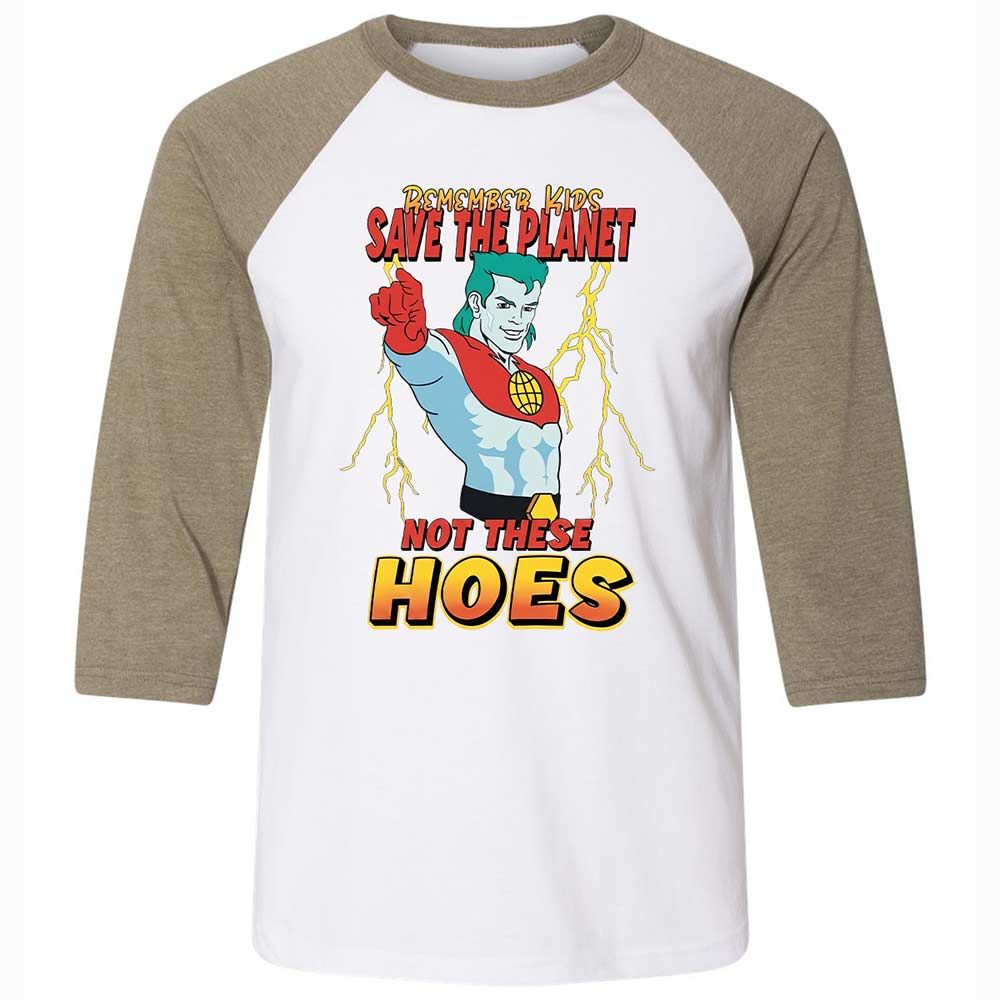 Unisex 3/4 Baseball Tee - HC8DVHZ2 - White/Heather Olive - 4