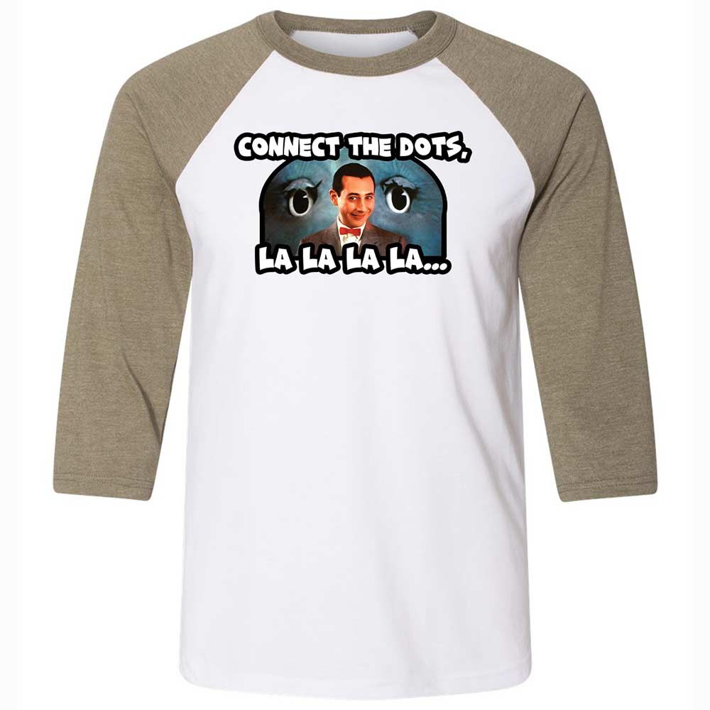 Unisex 3/4 Baseball Tee - L6859H1L - White/Heather Olive - 4