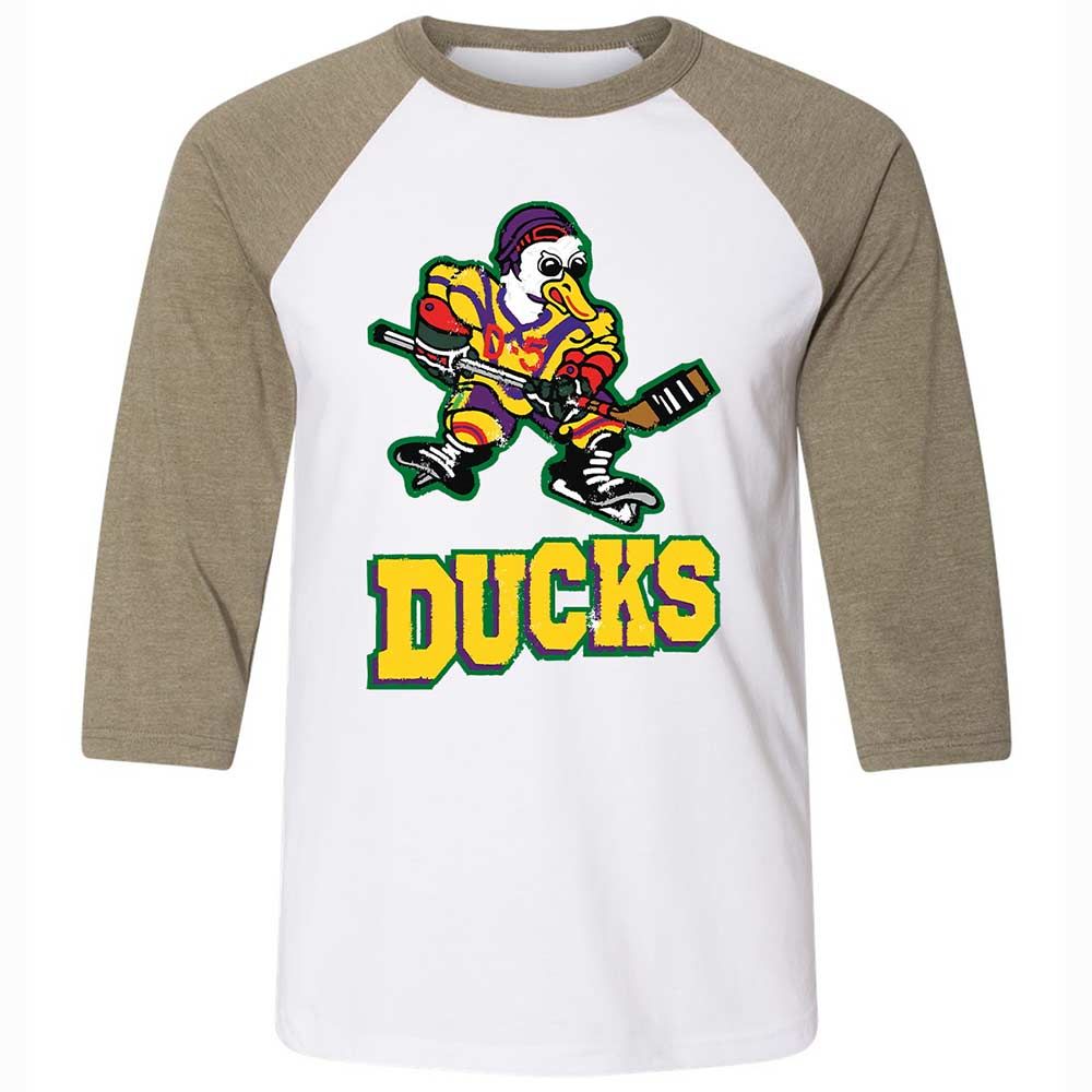 Mighty Ducks Hockey - White/Heather Olive - 4