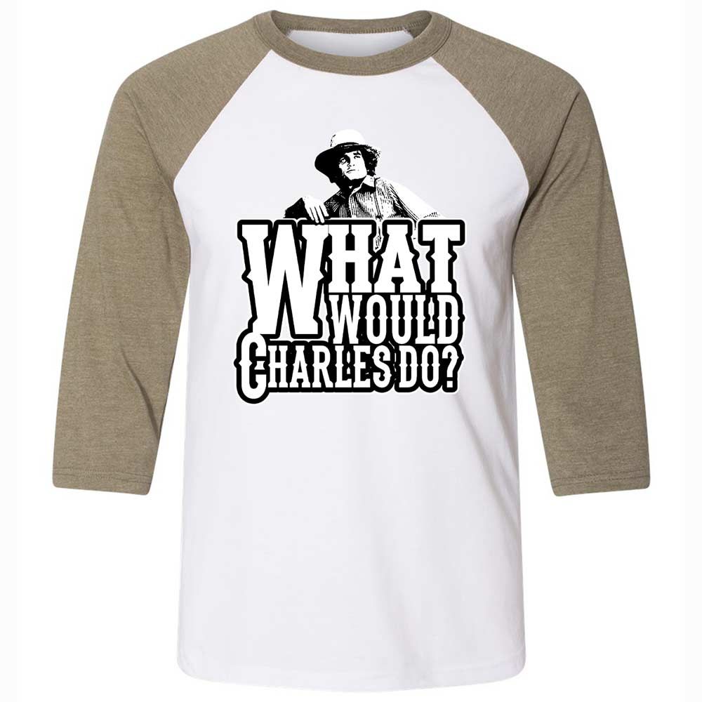 What Would Charles Do? - White/Heather Olive - 4
