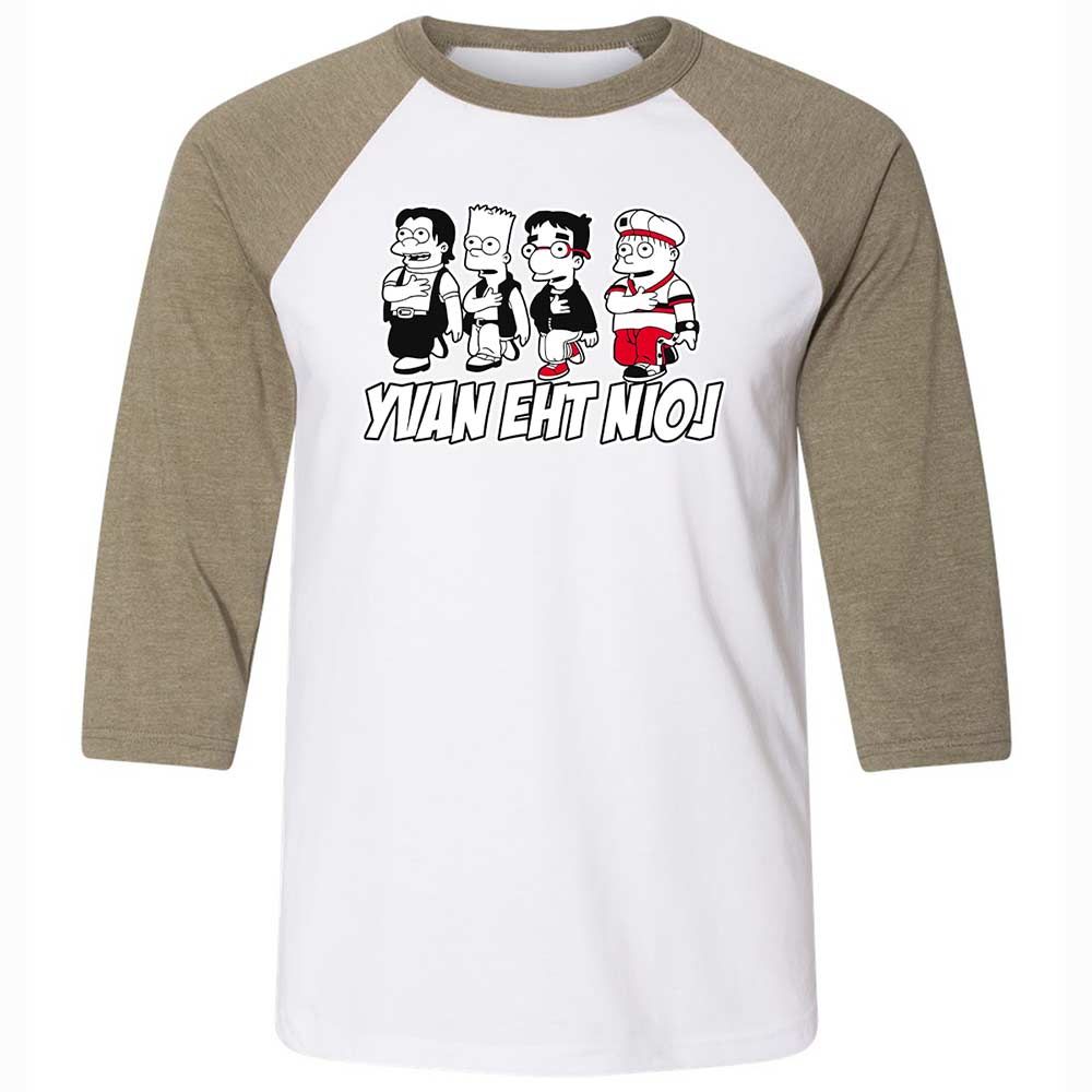 Yvan eht nioj - White/Heather Olive - 4