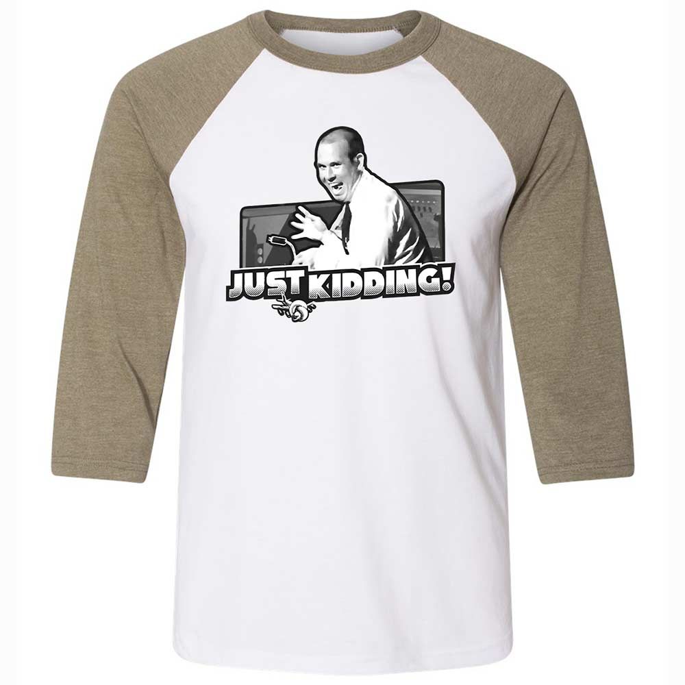 Unisex 3/4 Baseball Tee - WBJSX8QG - White/Heather Olive - 4