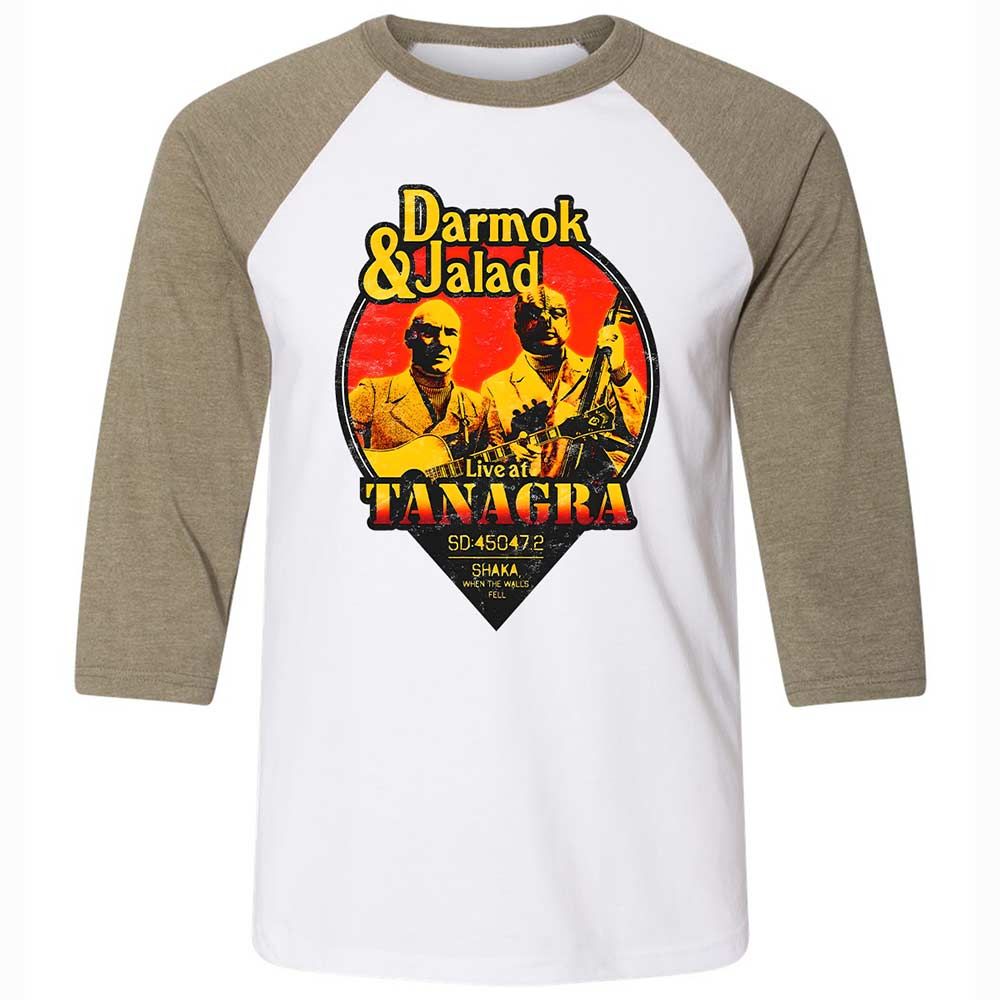 Unisex 3/4 Baseball Tee - 2H5G62UU - White/Heather Olive - 4