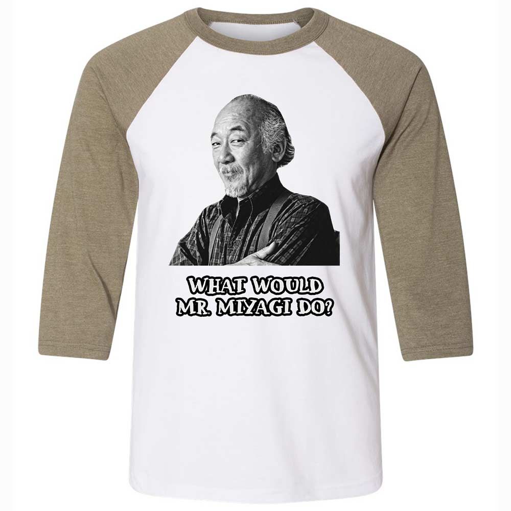Unisex 3/4 Baseball Tee - SRHPTZS7 - White/Heather Olive - 4
