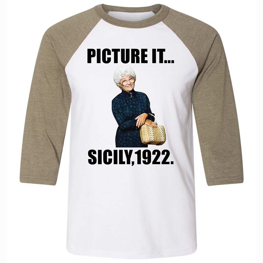 Unisex 3/4 Baseball Tee - W2ZMBZZ8 - White/Heather Olive - 4