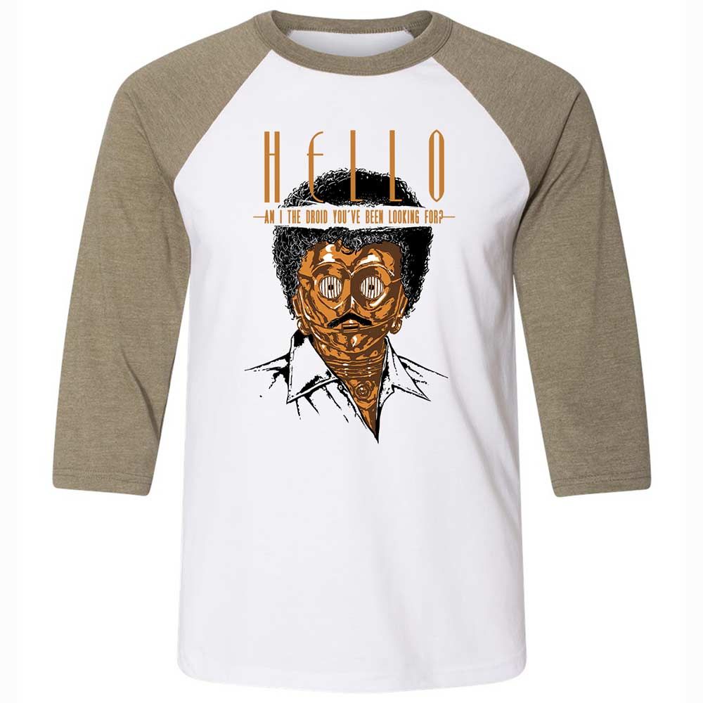 Am I the droid you've been looking for - White/Heather Olive - 4