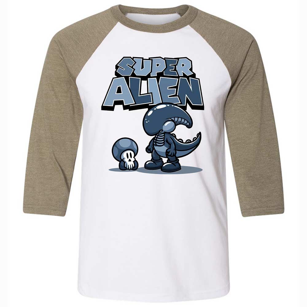 Super Alien - White/Heather Olive - 4