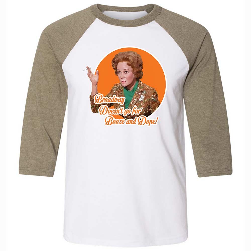 Broadway doesn't go for booze and dope - White/Heather Olive - 4