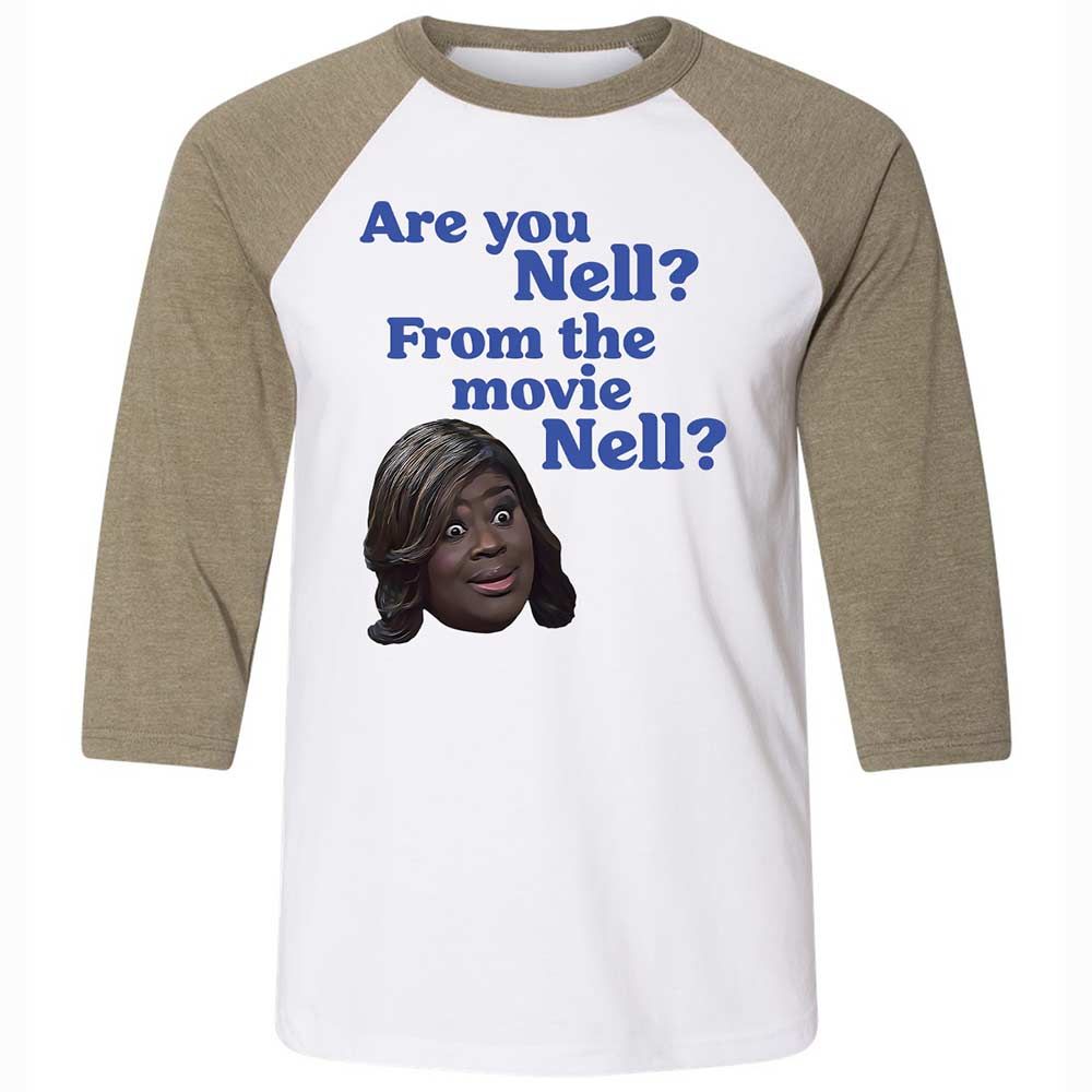 Are You Nell? - White/Heather Olive - 4