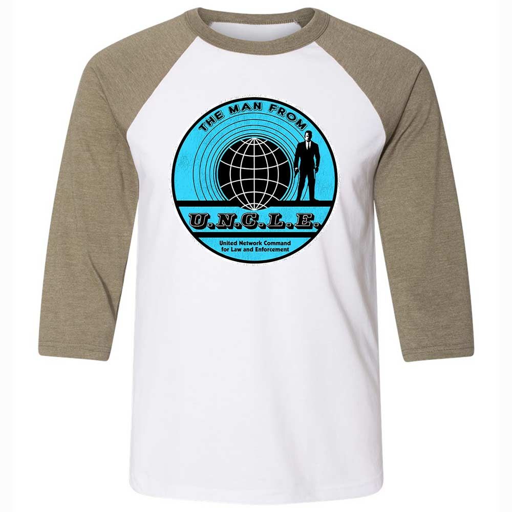 Unisex 3/4 Baseball Tee - S6VGQ1M2 - White/Heather Olive - 4