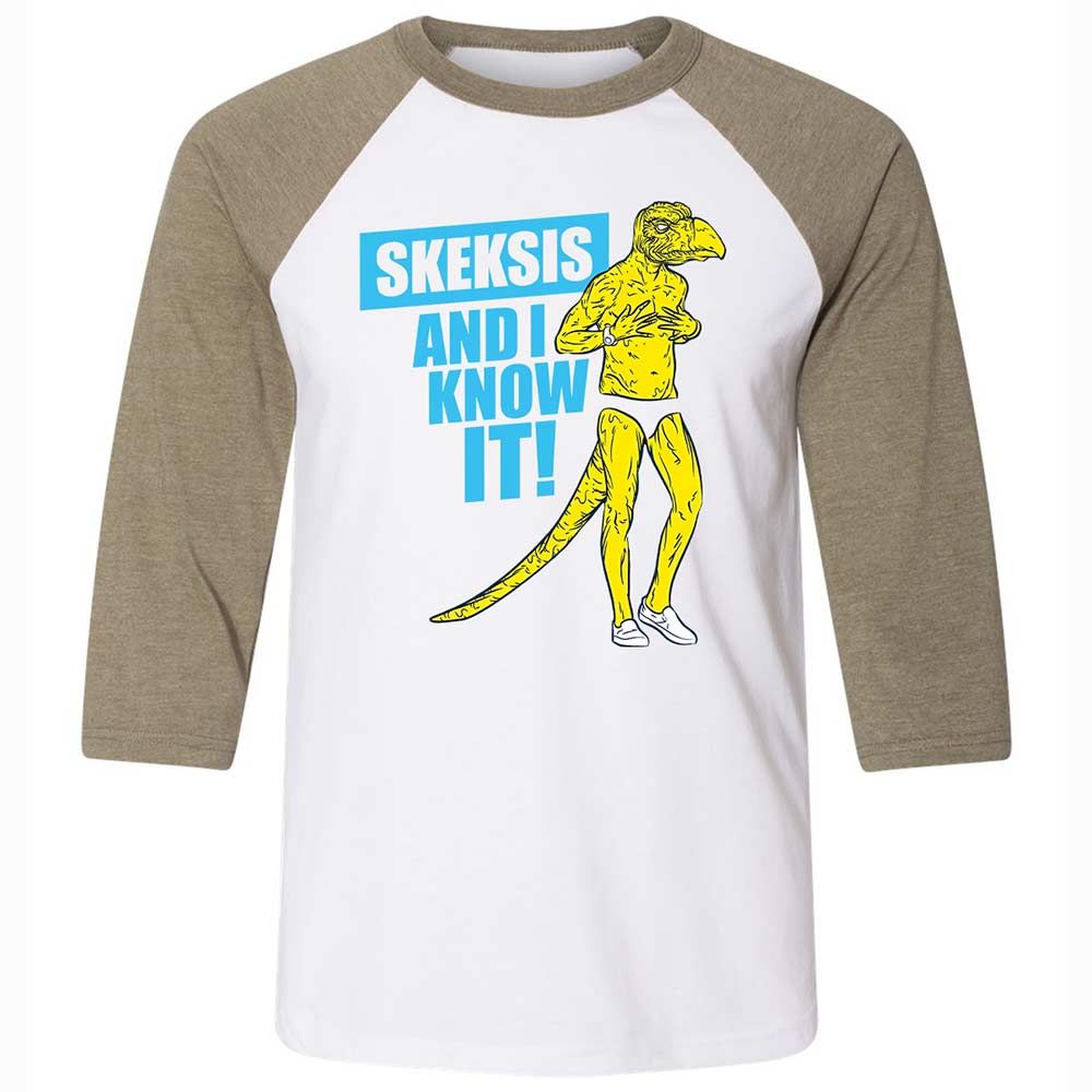 I know It Skeksis - White/Heather Olive - 4