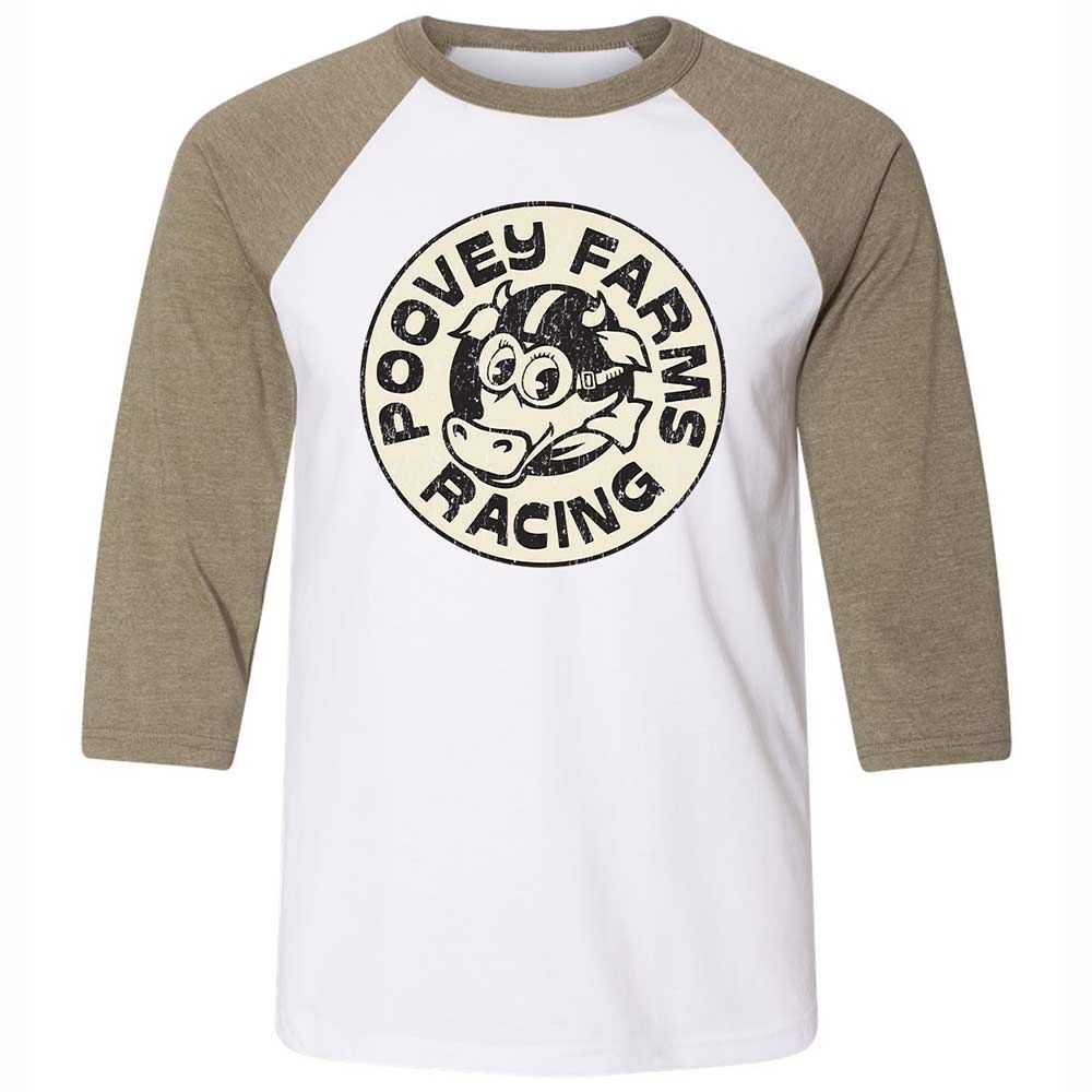 Unisex 3/4 Baseball Tee - JGSN6YJN - White/Heather Olive - 4