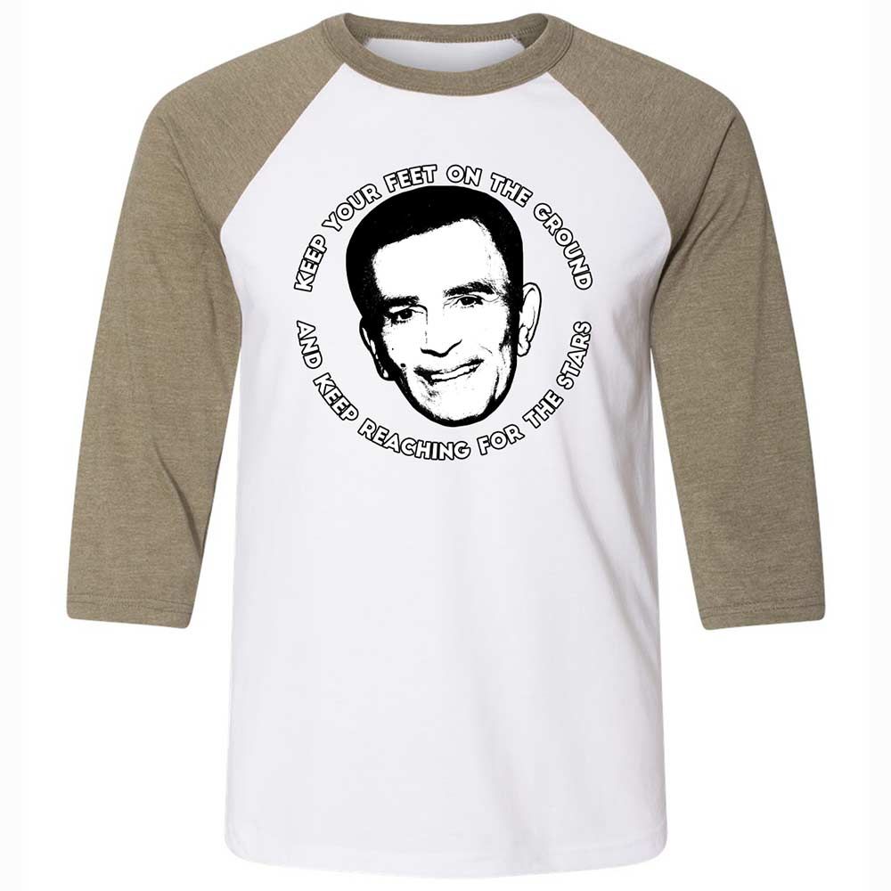 Unisex 3/4 Baseball Tee - YJPK5HY3 - White/Heather Olive - 4
