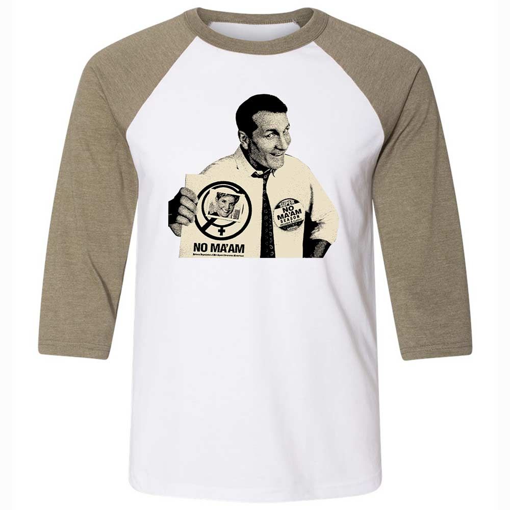 Unisex 3/4 Baseball Tee - VQ9HGGNY - White/Heather Olive - 4