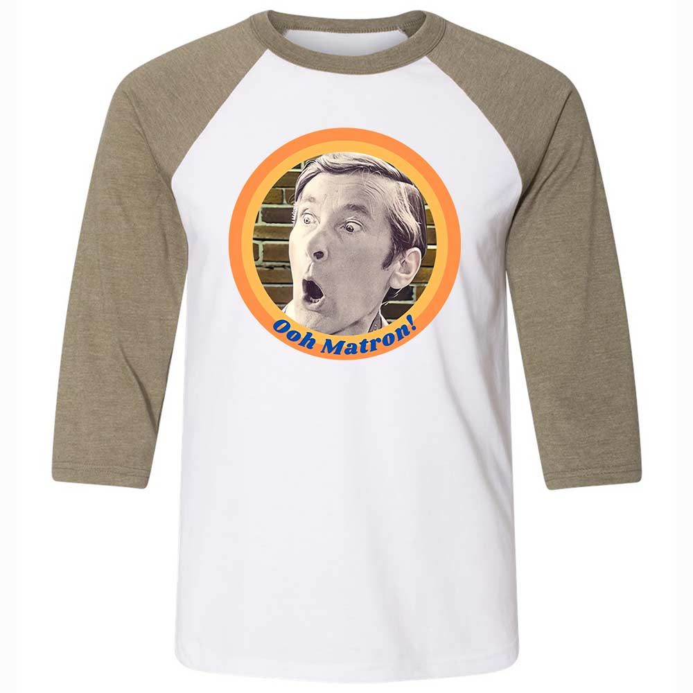 Unisex 3/4 Baseball Tee - XYTMGR5X - White/Heather Olive - 4