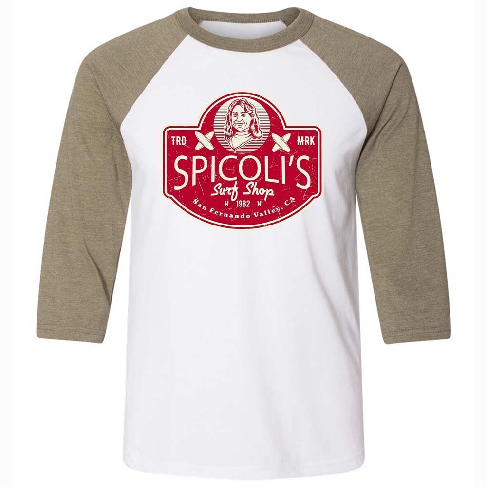 Unisex 3/4 Baseball Tee - WARP5K7X - White/Heather Olive - 4