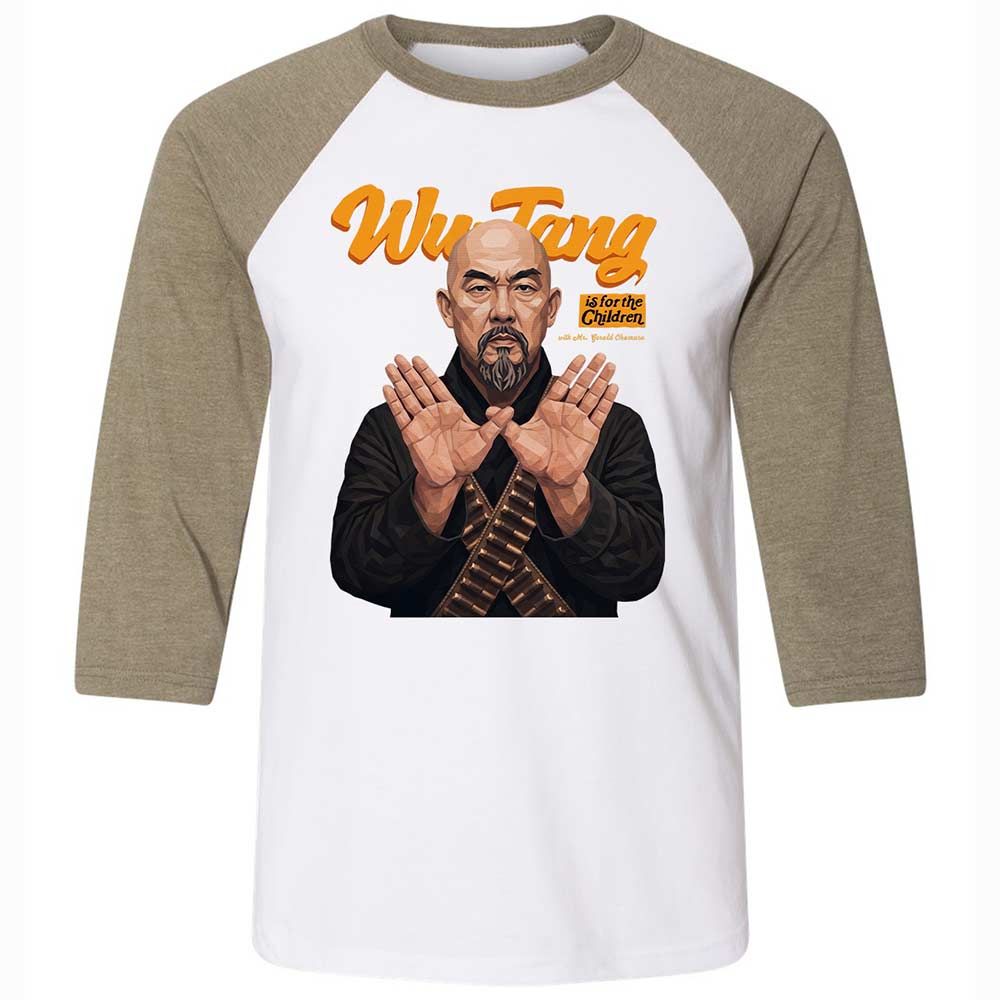 Unisex 3/4 Baseball Tee - P9QXT1XZ - White/Heather Olive - 4