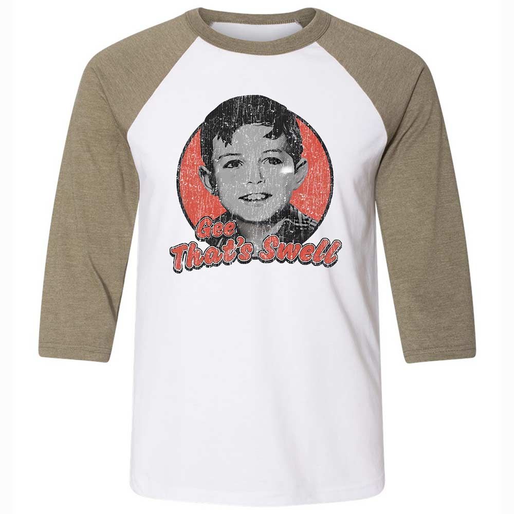 Unisex 3/4 Baseball Tee - GR6WSXSQ - White/Heather Olive - 4