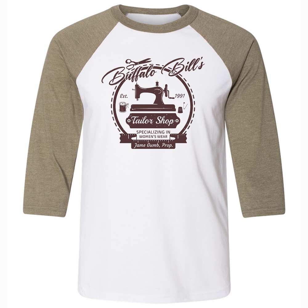 Unisex 3/4 Baseball Tee - 4U6E2BG2 - White/Heather Olive - 4