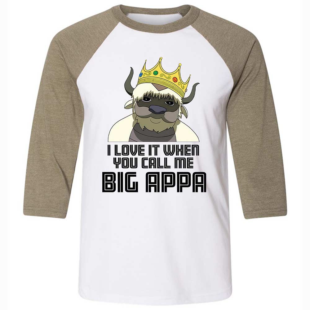 Call me Big Poppa - White/Heather Olive - 4