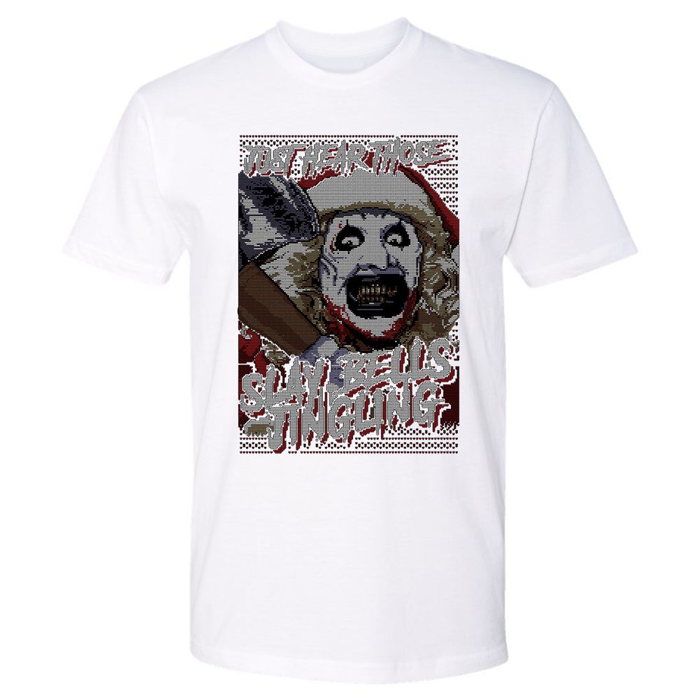 Slay Bells Jingling Premium Unisex T-Shirt - White - 4