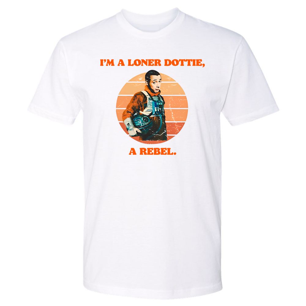 I'm a loner dottie a rebel - White - 4