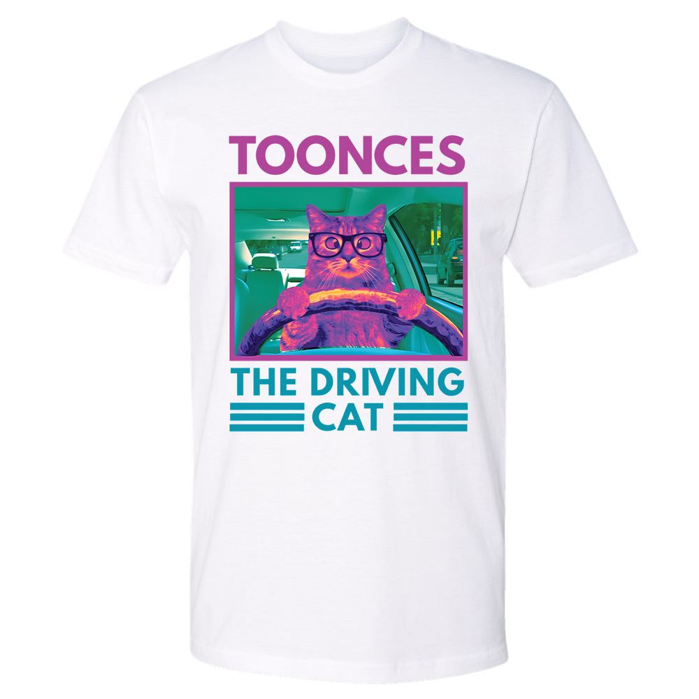 The Driving Cat - White - 4