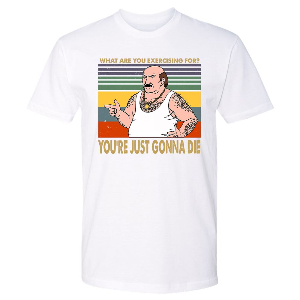Premium Unisex T-Shirt - DFG5SE6F - White - 4