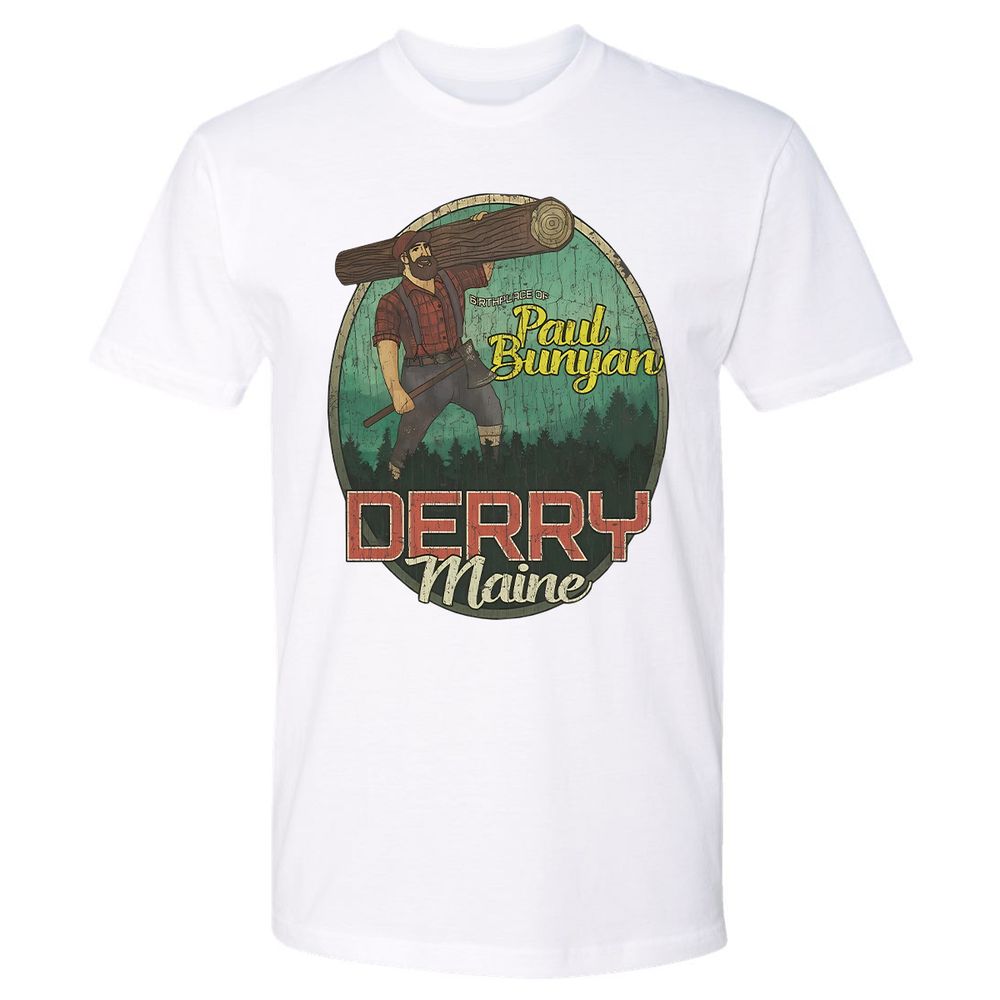 Derry Birthplace of Paul Bunyan - White - 4