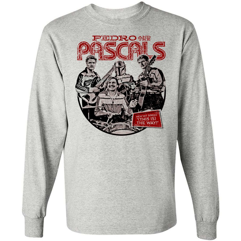 Long Sleeve T-Shirt - ZGDR35GH - Ash - 5