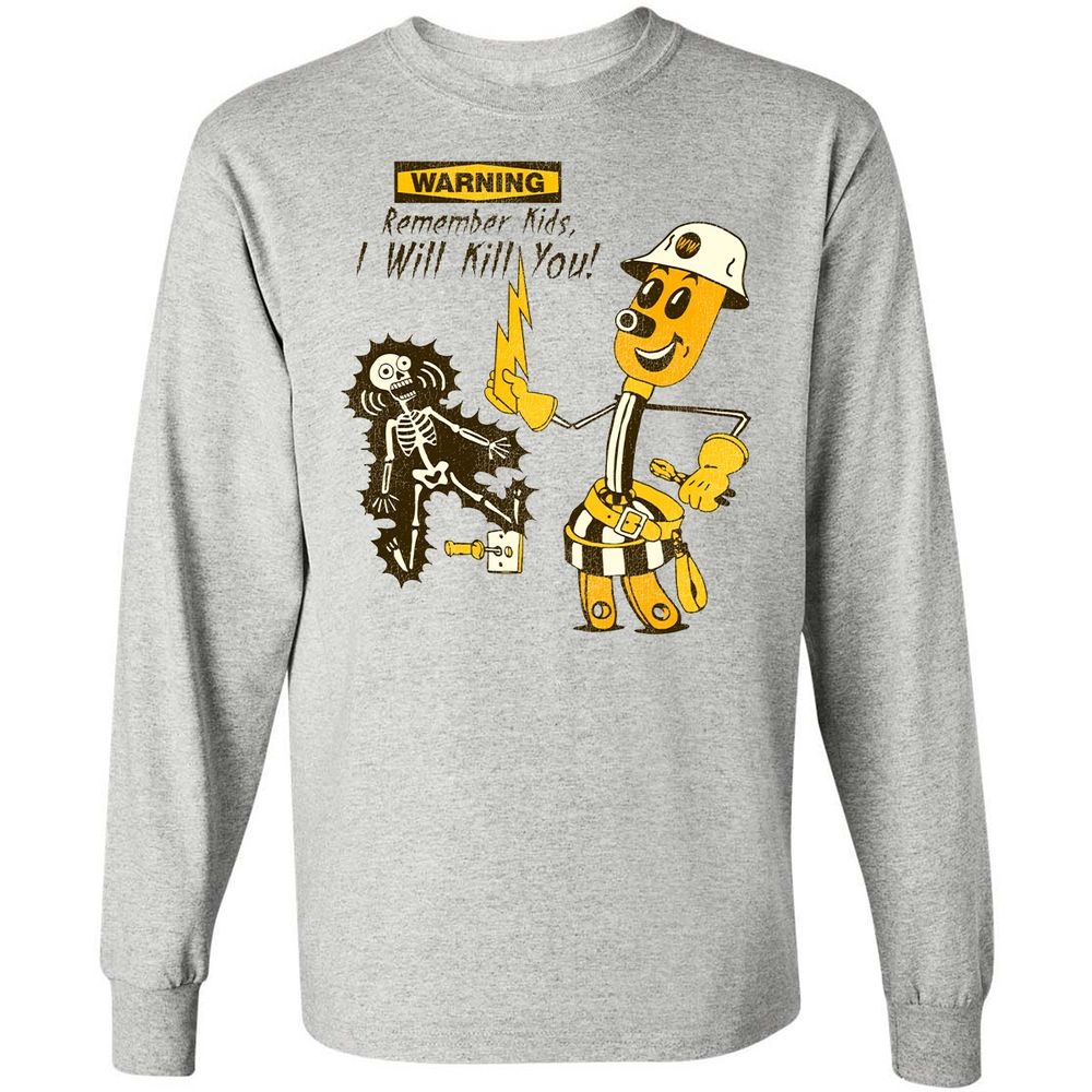 Long Sleeve T-Shirt - CX9RW1SA - Ash - 5