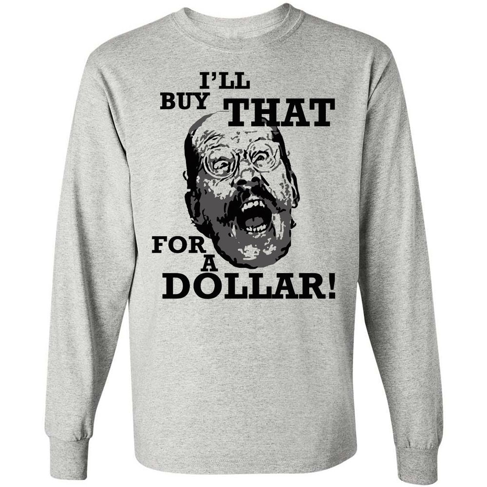 Long Sleeve T-Shirt - ZD4L4GMC - Ash - 5