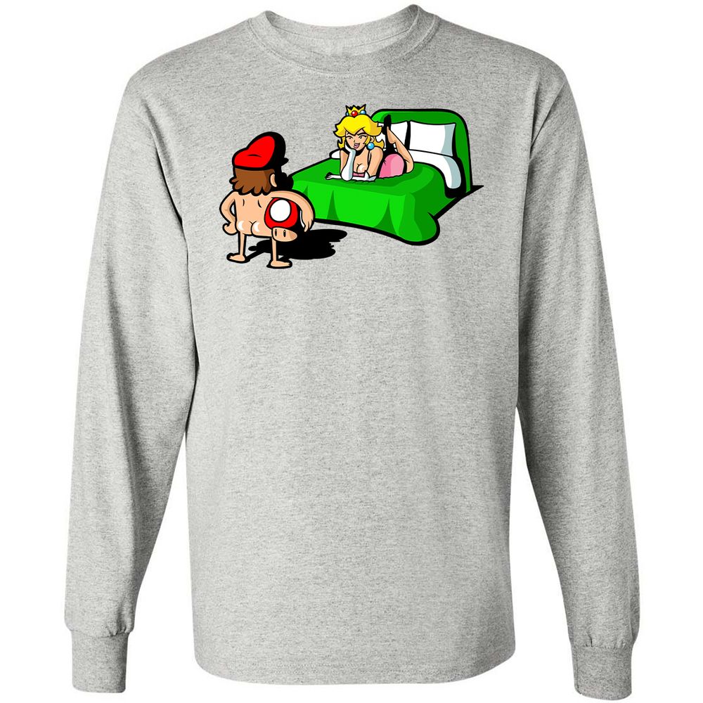 Long Sleeve T-Shirt - NYJ2XBKX - Ash - 5