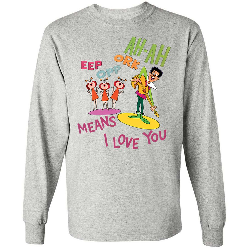 Long Sleeve T-Shirt - 7WQA9DF1 - Ash - 5