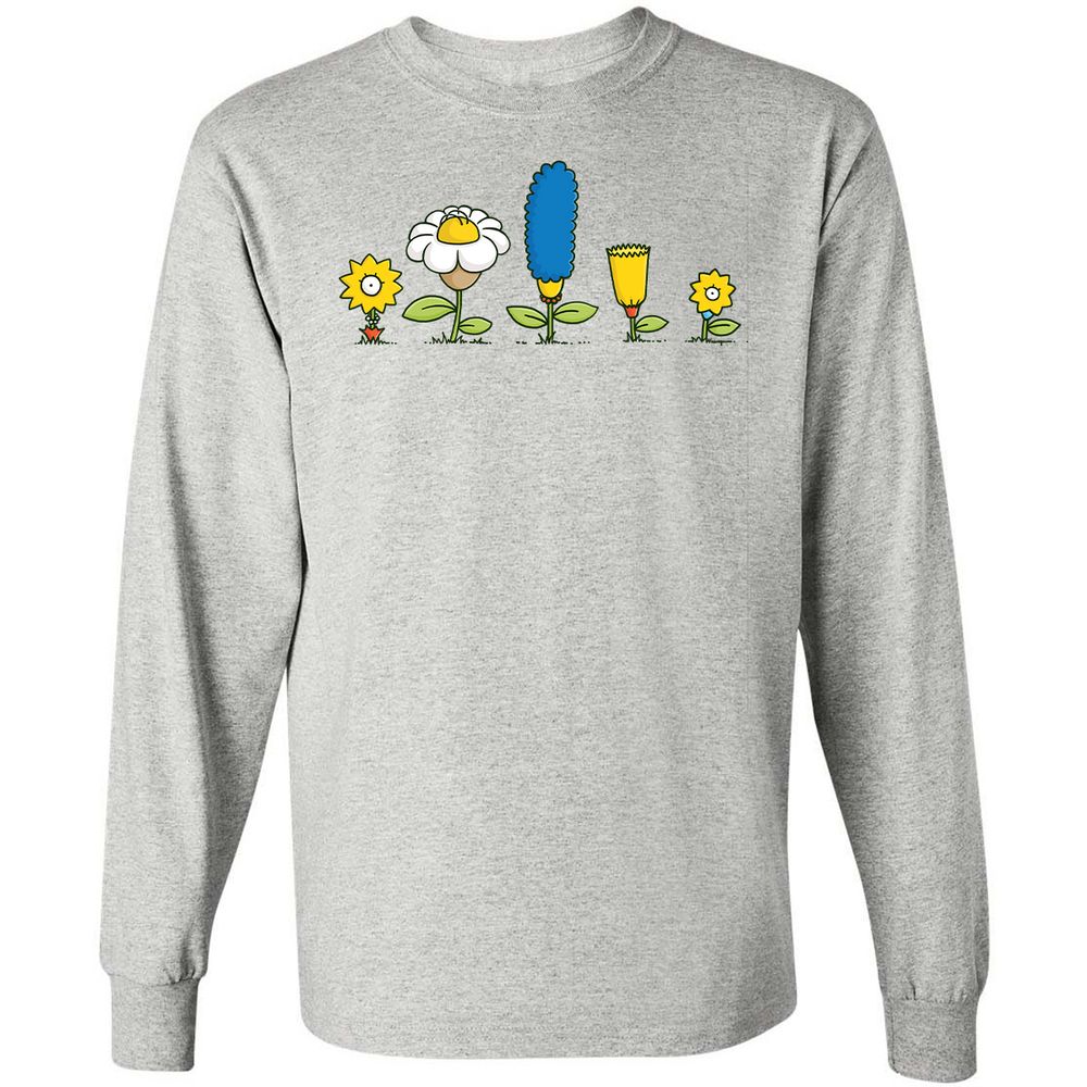 Long Sleeve T-Shirt - DLC9KBVX - Ash - 5