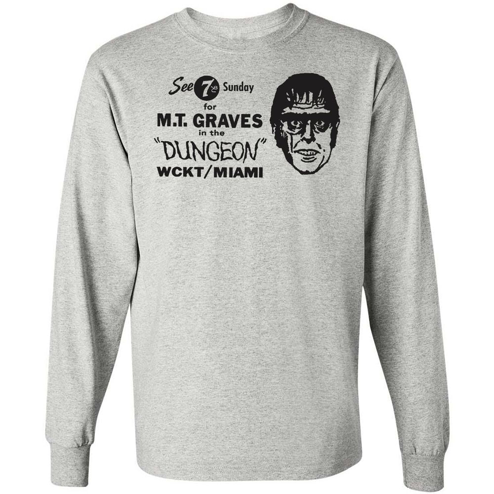 Long Sleeve T-Shirt - SSYYDM65 - Ash - 5