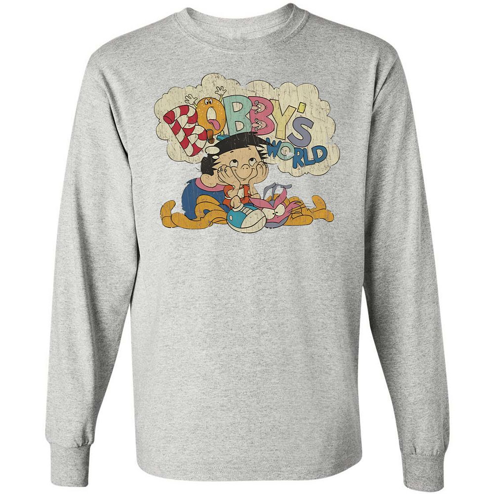 Long Sleeve T-Shirt - CYERT4YH - Ash - 5