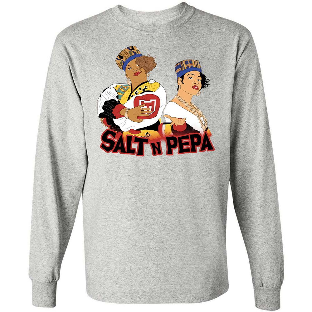 Long Sleeve T-Shirt - White - Ash - 5