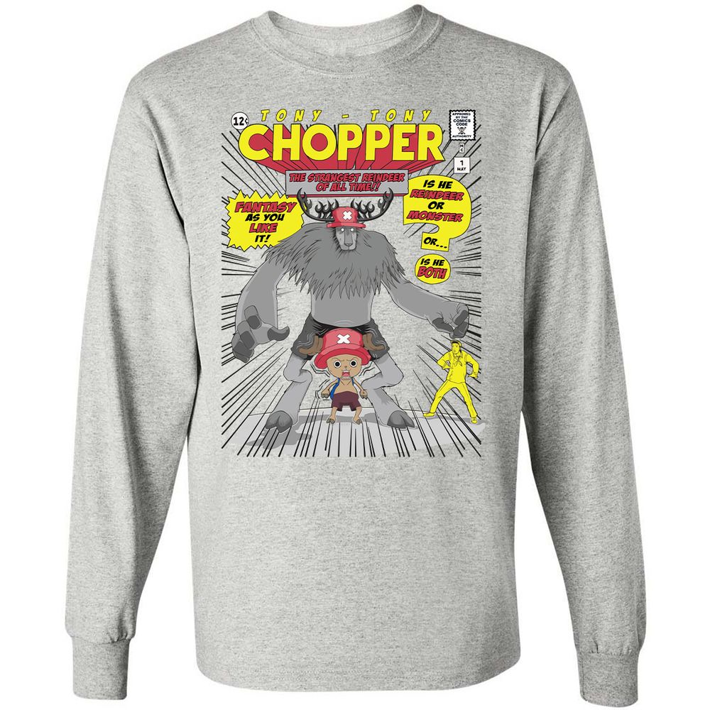 Long Sleeve T-Shirt - SJ7Z1CY7 - Ash - 5