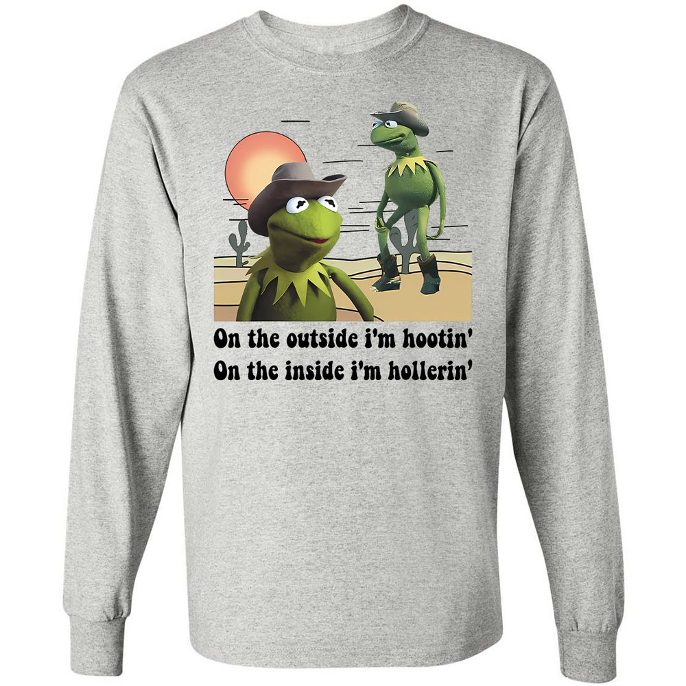 Long Sleeve T-Shirt - 2PNAS6DZ - Ash - 5