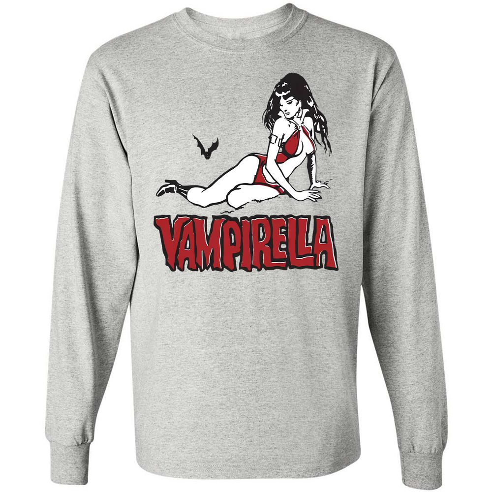 Long Sleeve T-Shirt - Q3WY31CW - Ash - 5