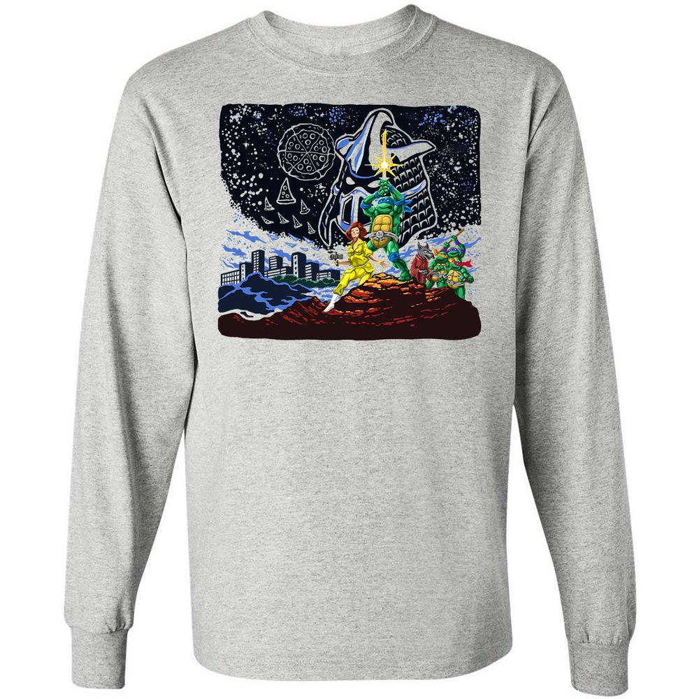 Long Sleeve T-Shirt - 5QSWVQ76 - Ash - 5