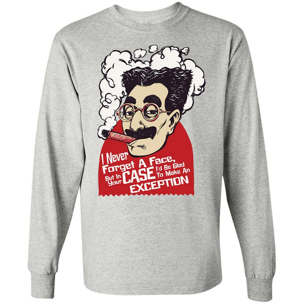Long Sleeve T-Shirt - 1FAJANXJ - Ash - 5