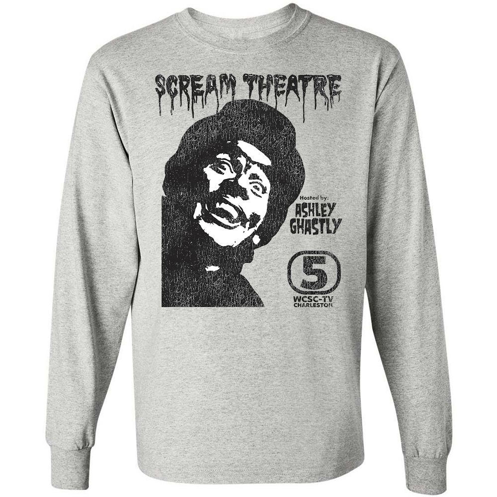 Long Sleeve T-Shirt - 6RA2EL7E - Ash - 5